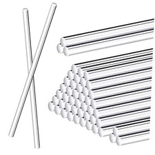 30 Pcs 12 Inch Clear Acrylic Dowel Rods for DIY 0.25 Inch (6 mm) Diameter