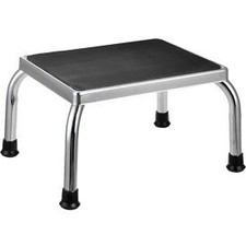 Industrial Medical Step Stool With Non-Skid Rubber Footstool Platform