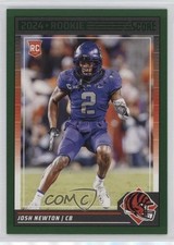 2024 Score Rookies Green Josh Newton #357 0md