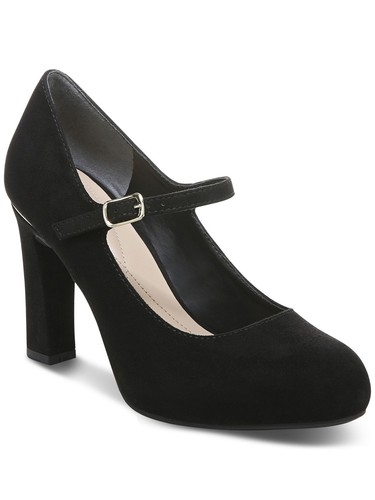 ALFANI Womens Black Mary Jane Tresta Round Toe Block Heel Pumps Shoes 11 M