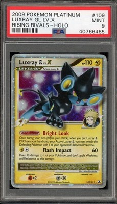 Luxray GL Lv.X 109/111 Rising Rivals Holo for sale online | eBay