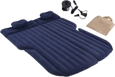 Car Air Mattress, Inflatable Car Mattress for Back Seat, Car Bed with Air Pump,