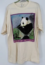 Vintage 90s Friends of the Earth Tee XL/XXL Down to Earth USA Streetwear