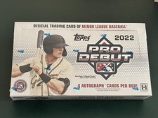 2022 Topps Pro Debut Hobby Box