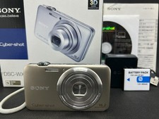 Sony Cybershot DSC-WX30 Gold 16.2 MP Comact Digital Camera w/Box Multilingual