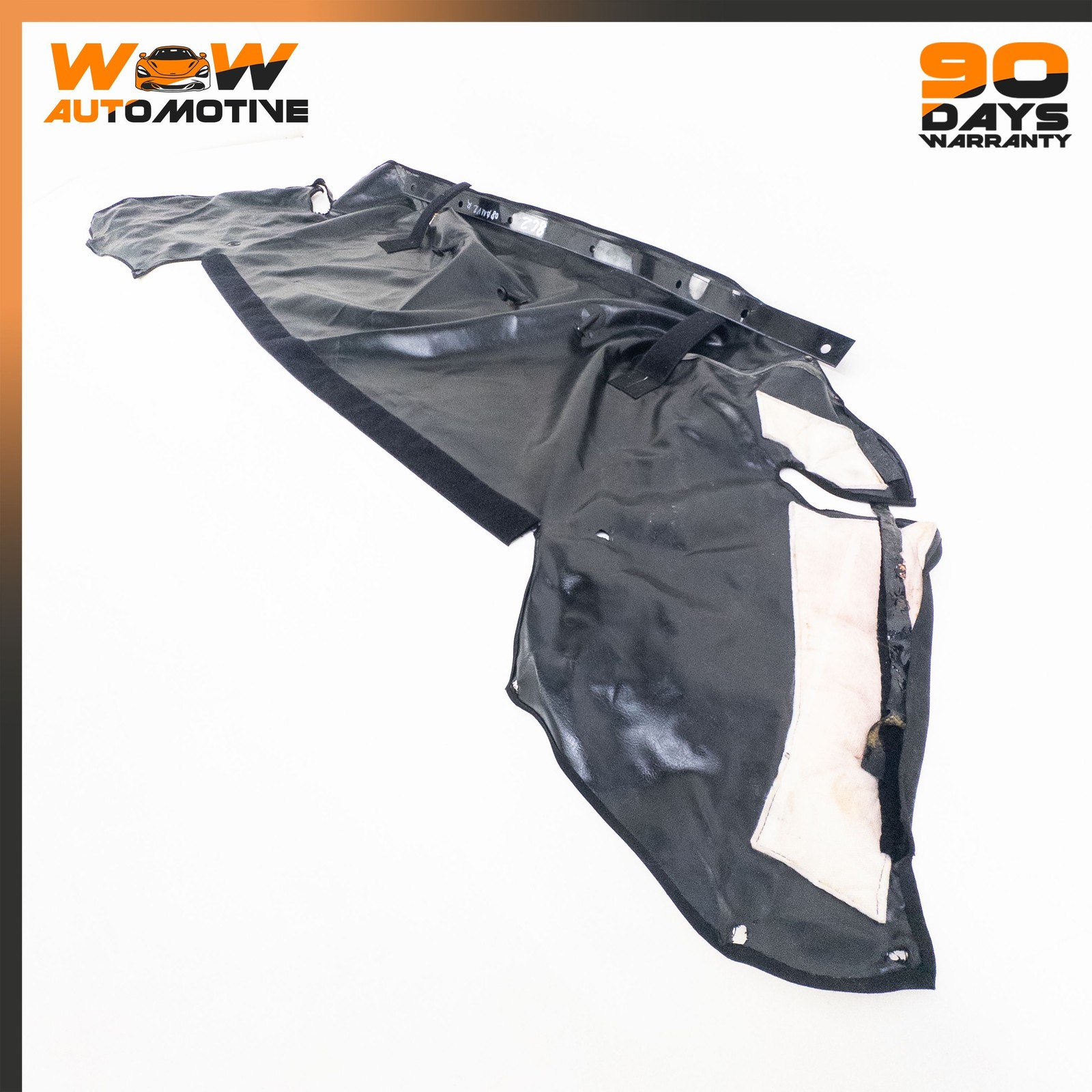 06-16 ASTON MARTIN V8 VANTAGE CONVERTIBLE SOFT TOP ROOF DECK COVER BLACK OEM
