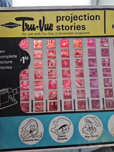 1963 Sawyers Tru-Vue Films Sealed Bugs Bunny And His Friends Sets 1 & 2 - Picture 8 of 12