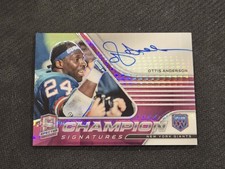 2021 OTTIS ANDERSON SPECTRA CHAMPION SIGNATURES NEON PINK AUTO /15!