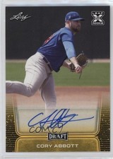 2020 Leaf Draft Auto Gold Cory Abbott #BA-CA1 Auto 19wa