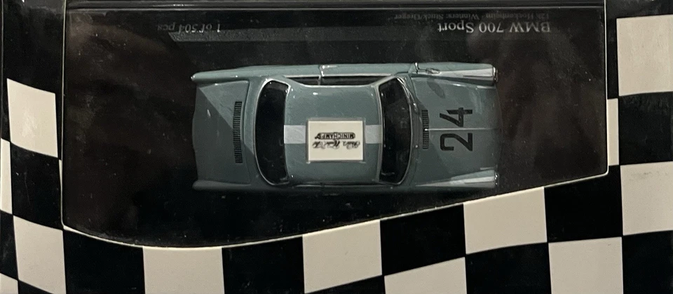 Minichamps 1/43 400602324 BMW 700 Sport #24 1st 12h Hockenheim 1960 Stuck Greger - Photo 3/4