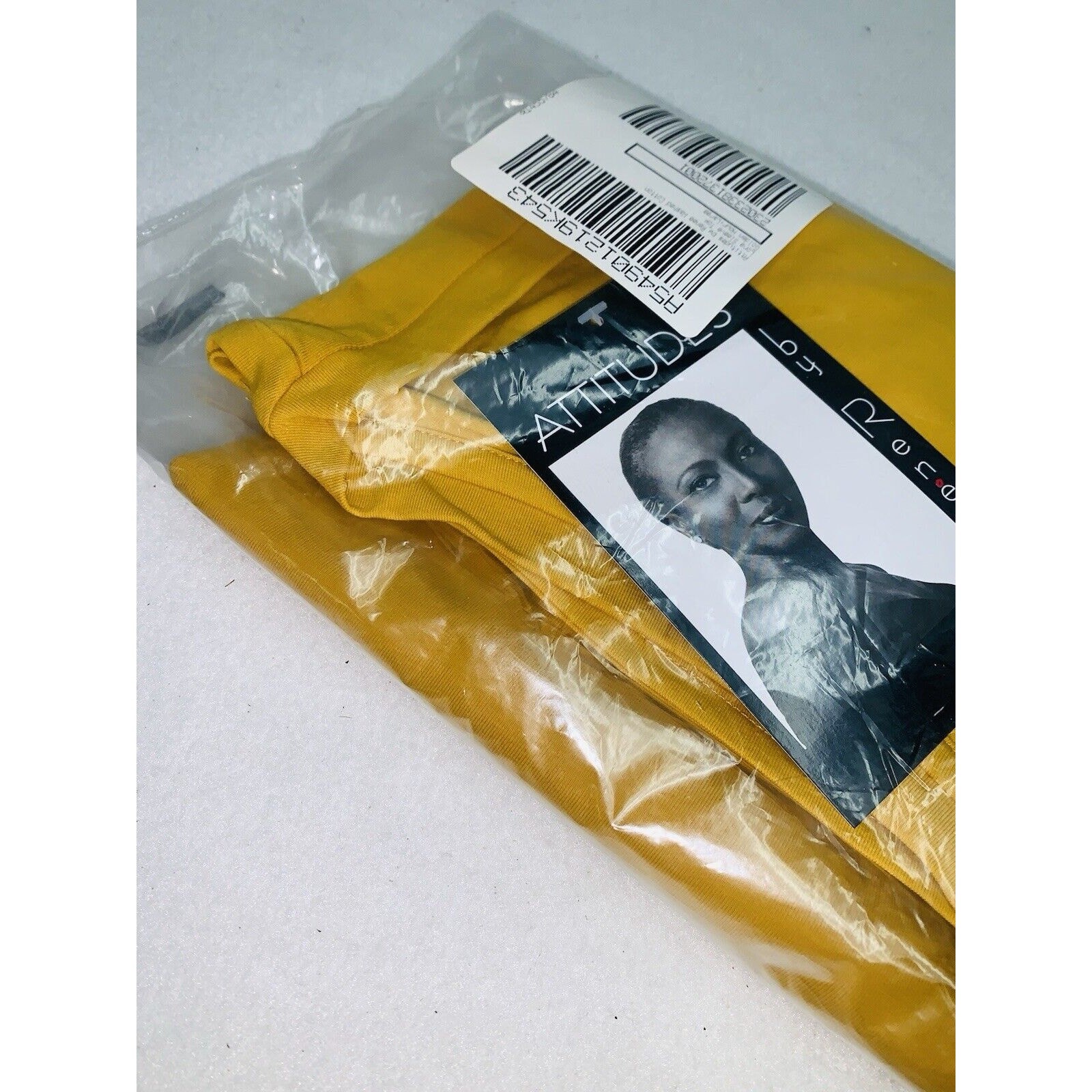 L Attitudes by Renee Washed Cotton Long Sleeve Shirt Golden Hour New Sealed image 4