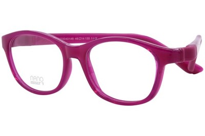 Nano Vista Camper-3.0 NAO304-01 Eyeglasses Youth Kids Raspberry Full Rim 46mm
