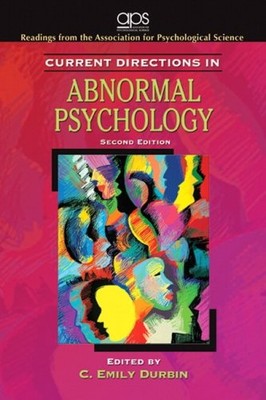 Current Directions in Abnormal Psychology (Readings from the Ass