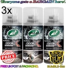 3x Turtle Wax Odor-X Whole Car Blast Savage Ice 100ml
