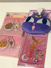 Sailor Moon Luna P Ball Pass Case Lot w/ Extras Vintage, Used, Good