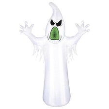 8' LED Infinity Mirror Spooky Ghost Halloween Inflatable Outdoor Holiday Decor