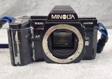 Minolta Maxxum 7000 AF 35mm Film Camera Body Only-Tested