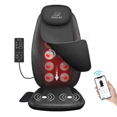 Snailax Back Massager with Heat, Gifts for Men, Women, Electric Deep Tissue Knea