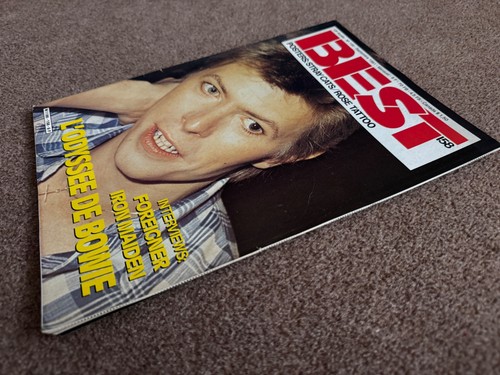 "BEST" French Music Magazine 1981 - Bowie Cure Bunnymen Stray Cats Ramones + - Picture 18 of 18