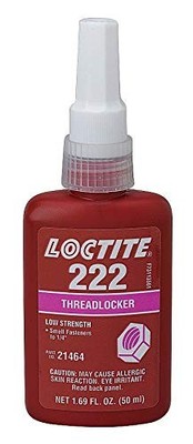 Loctite 21464 Low Strength Threadlocker, Purple, 50 Ml 1.69 Ounces, Purple 