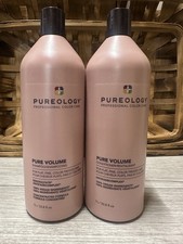 Pureology PURE Volume Shampoo and Conditioner Liter Duo Set 33.8oz each 