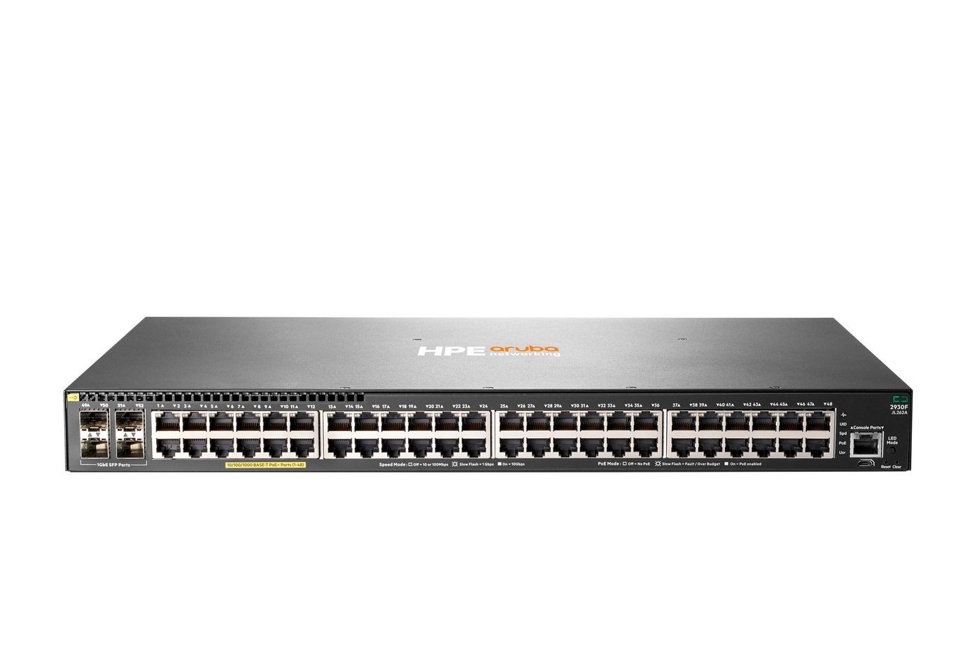 Hewlett Packard Enterprise JL262A-RFB ARUBA 2930F 48G POE+ 4SFP