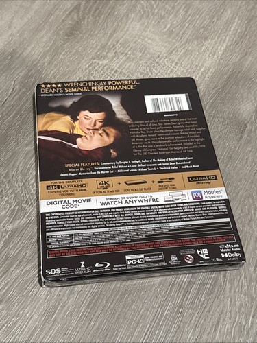 Rebel Without a Cause 4K Blu UHD mit OOP Schutzhülle James Dean - Bild 2 von 4