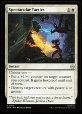 SPECTACULAR TACTICS 15 C Marvel's Spider-Man Magic: The Gathering NM