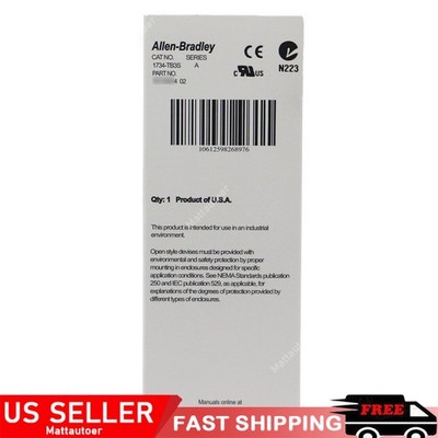 Allen-Bradley 1734-TB3S 1734TB3S POINT I/O Module PLC Terminal US Free Tax