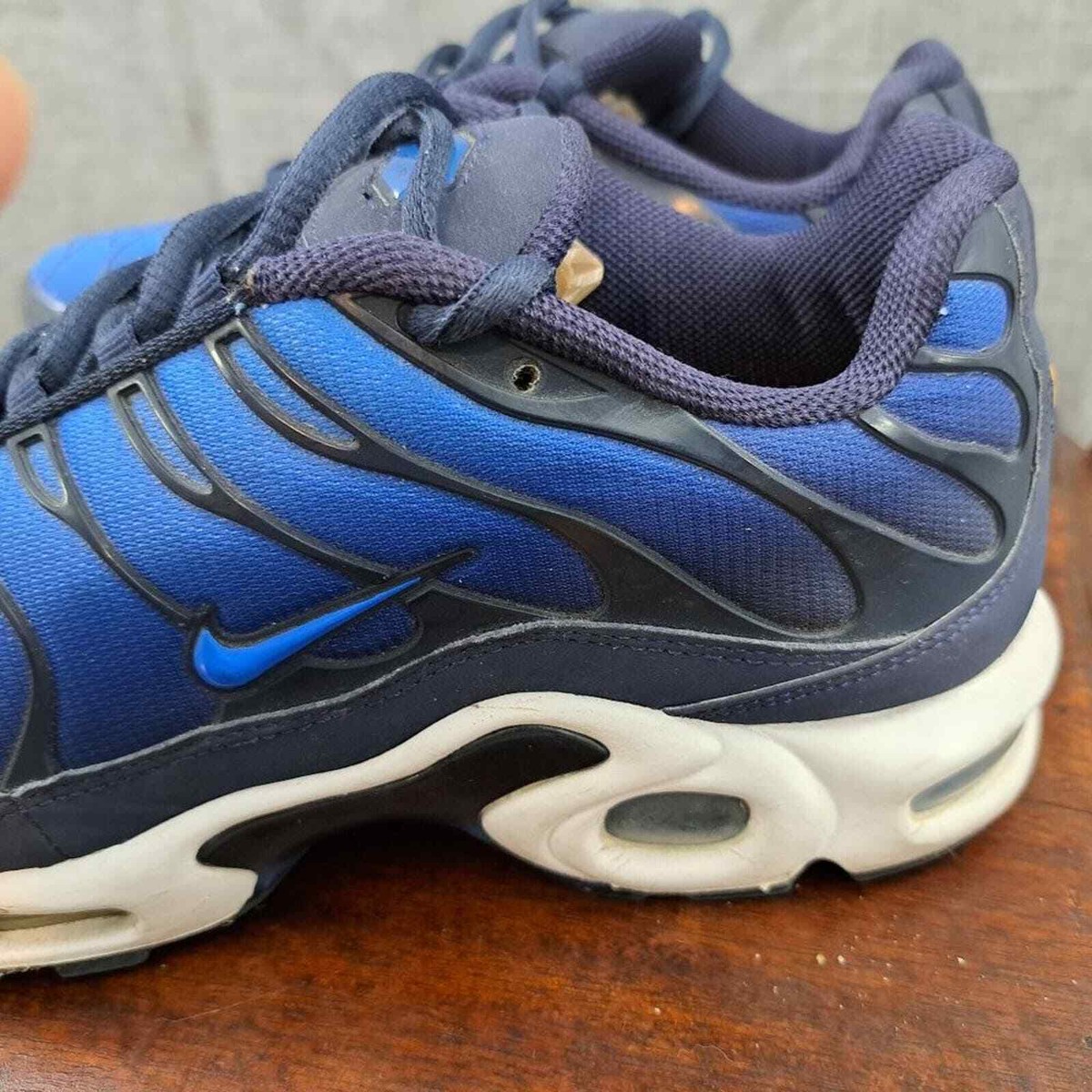 RARE? Nike Air Max Plus TN Obsidian Game Royal Sz 8 Men display picture 2