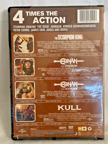 NIP 4-Movie Marathon: Epic Exploits Collection (DVD, 2016, 2-Disc Set) - Picture 3 of 3