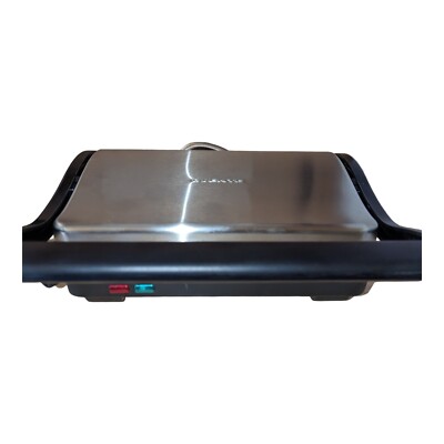 Ovente 2-Slice Electric Panini Press Grill with Non-Stick Plate brand ...