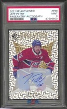 JEFF PETRY 2021 SP AUTHENTIC PAGEANTRY ROOKIE AUTO RC #39 PSA 9 MINT POP 2