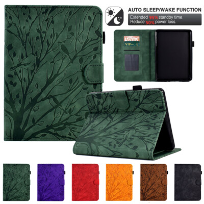 For Kindle Paperwhite 1 2 3 4 5/6/7/10/11th Gen Case Retro Leather ...