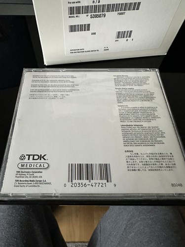 10x Tdk Medical Cdr 650mb - Photo 2/2