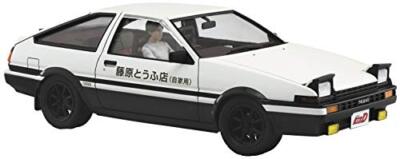 Aoshima 1/24 Initial D Series Fujiwara Takumi AE86 Trueno with