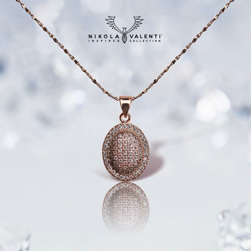 Nikola Valentin Rose Gold Plated Necklace UK