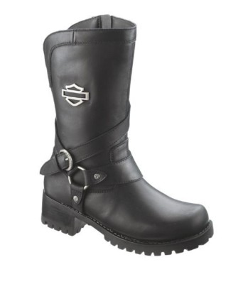 New Harley Amber Ladies Mid Calf Zip Up Motorcycle Boots Size 8.5 D85514 #C150 New Harley Amber Ladies Mid Calf Zip Up Motorcycle Boots Size 8.5 D85514 #C150