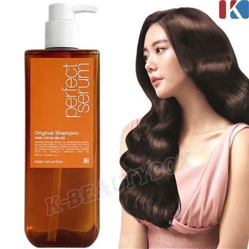 Miseenscene Perfect Serum Original Shampoo 23 oz Conditioner 23 oz Made in korea - Picture 11 of 23