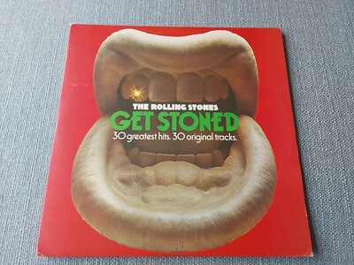 THE ROLLING STONES  GET STONED ARCADE 30 GREATEST HITS  IRISH PRESSING  NR MINT