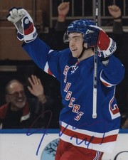 Jimmy Vesey New York Rangers Autographed Signed 8x10 Photo COA #3