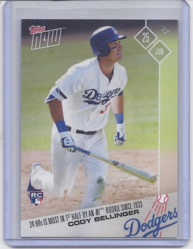 2017 Topps Now 291 Cody Bellinger