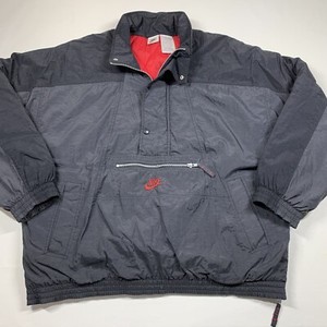 half zip windbreaker jacket