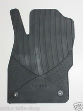 Original Opel Corsa D & E Gummimatten vorne Matten Autoteppich Schutz 39143393