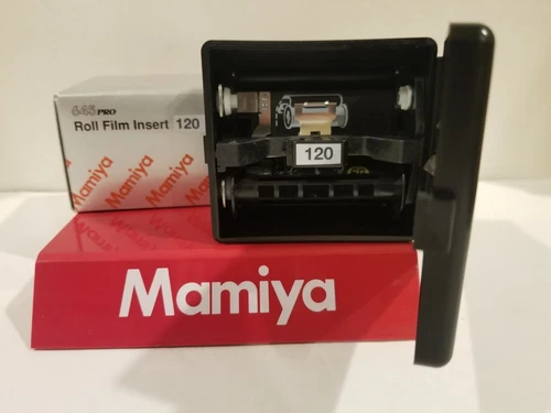 Mamiya 645 PRO TL / PRO / SUPER / M645 ( 120 FILM INSERT ) new with case in box
