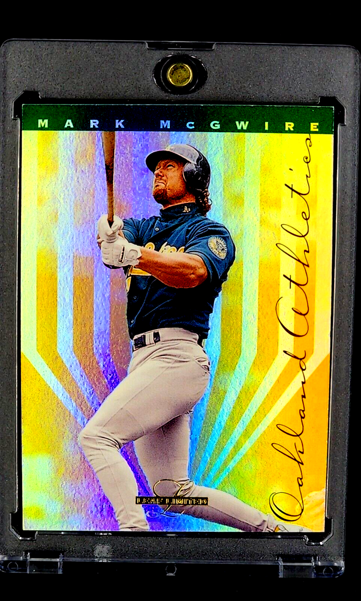 1995 Leaf Limited #166 Mark McGwire Oakland A's Athletics Baseball