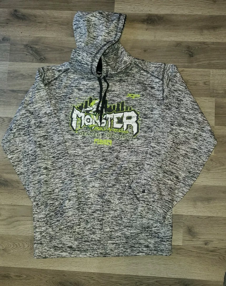 Mens Monster energy match Nationals Hoodie. Denver Colorado. Size S