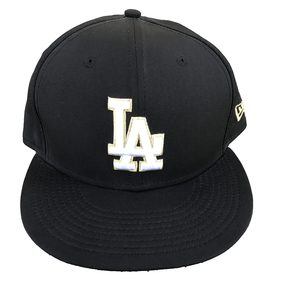 New Era 59FIFTY LA キャップ 7 5/8 New Era 59Fifty Los Angeles Dodgers Black White “LA W/gold