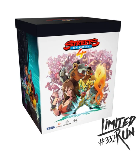 Limited Run Streets of Rage 4 PS4 Playstation 4 Collector's Edition