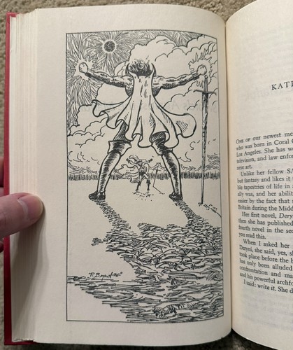 FLASHING SWORDS #4 BARBARIANS AND BLACK MAGICIANS - LIN CARTER, ed 1977 BCE HCDJ - Picture 8 of 12